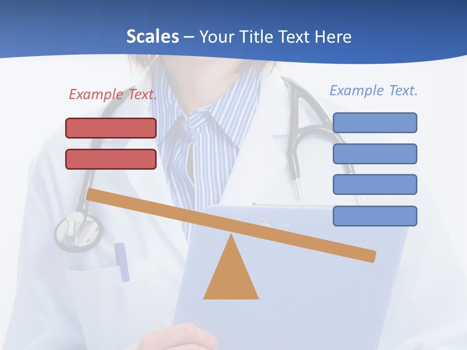 Resident Standing Light PowerPoint Template