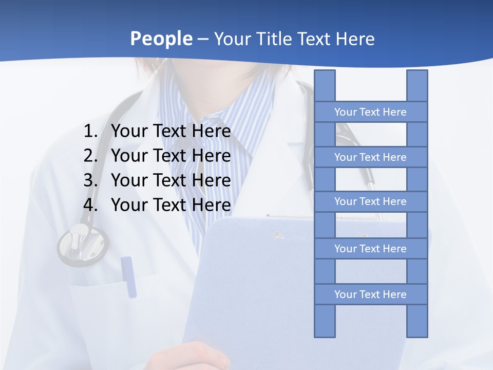 Resident Standing Light PowerPoint Template