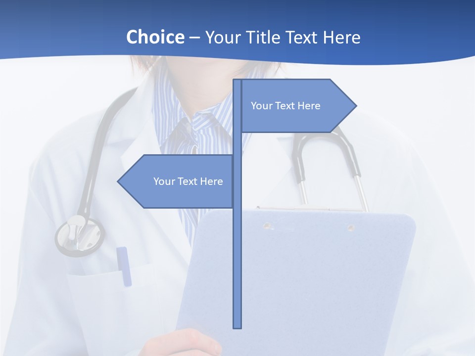 Resident Standing Light PowerPoint Template