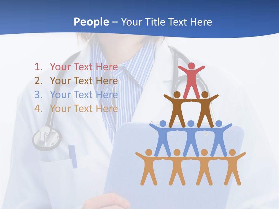 Resident Standing Light PowerPoint Template