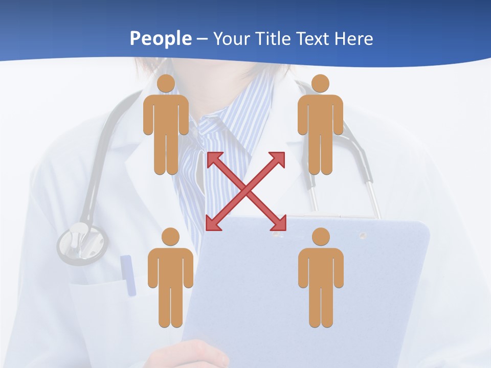 Resident Standing Light PowerPoint Template