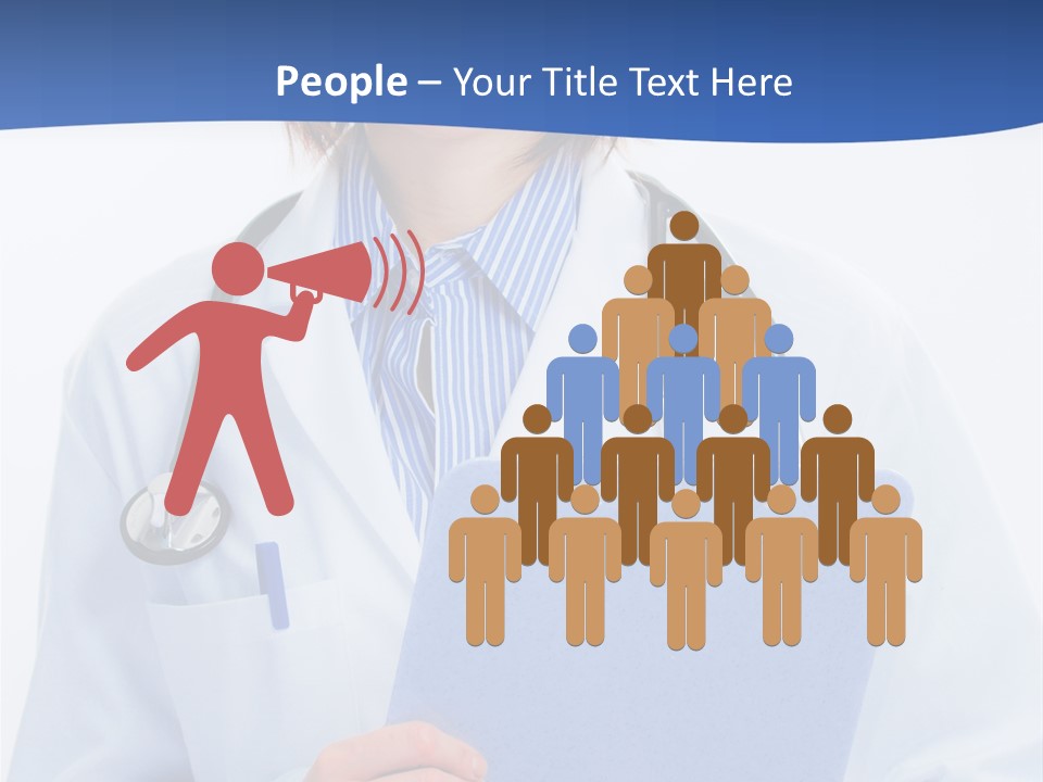 Resident Standing Light PowerPoint Template