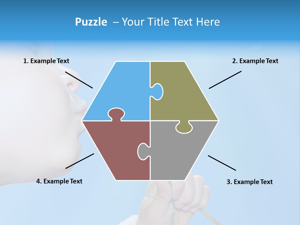 Carefree Spring Sun PowerPoint Template