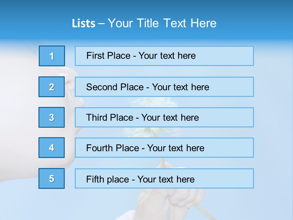 Carefree Spring Sun PowerPoint Template