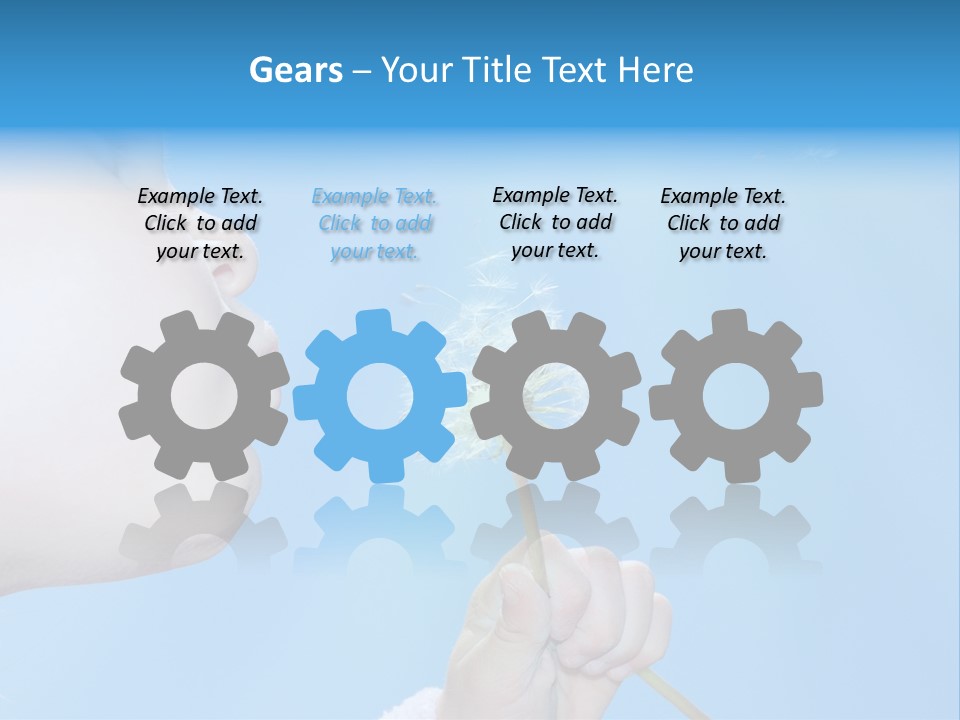 Carefree Spring Sun PowerPoint Template