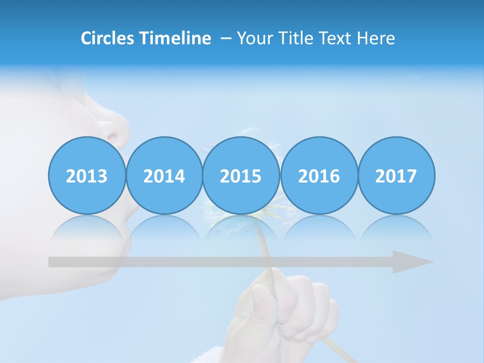 Carefree Spring Sun PowerPoint Template