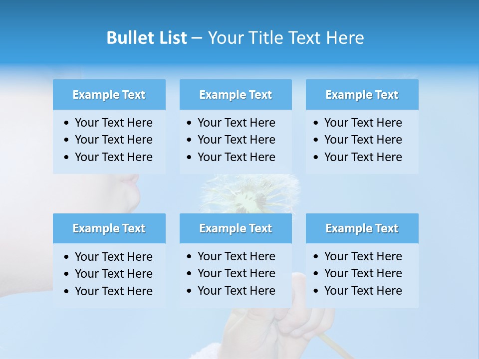 Carefree Spring Sun PowerPoint Template