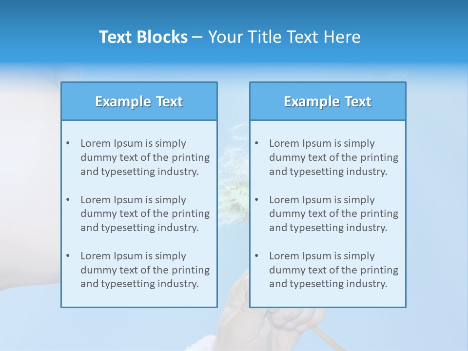 Carefree Spring Sun PowerPoint Template