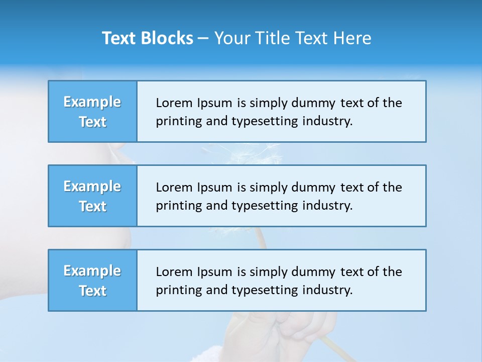 Carefree Spring Sun PowerPoint Template