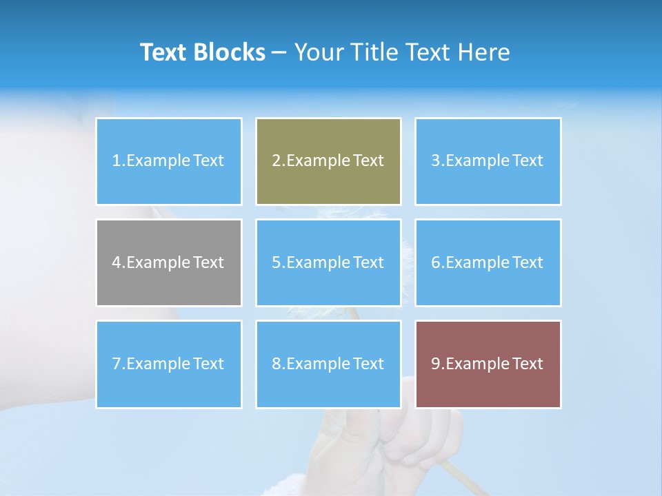 Carefree Spring Sun PowerPoint Template