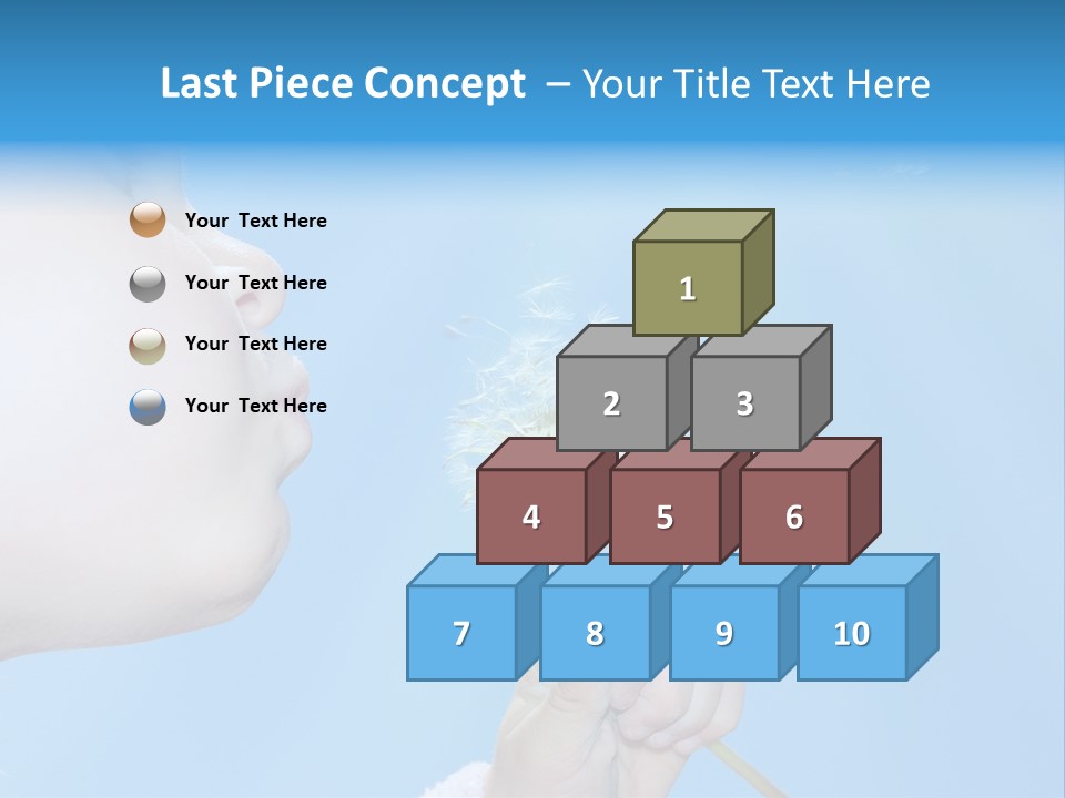 Carefree Spring Sun PowerPoint Template