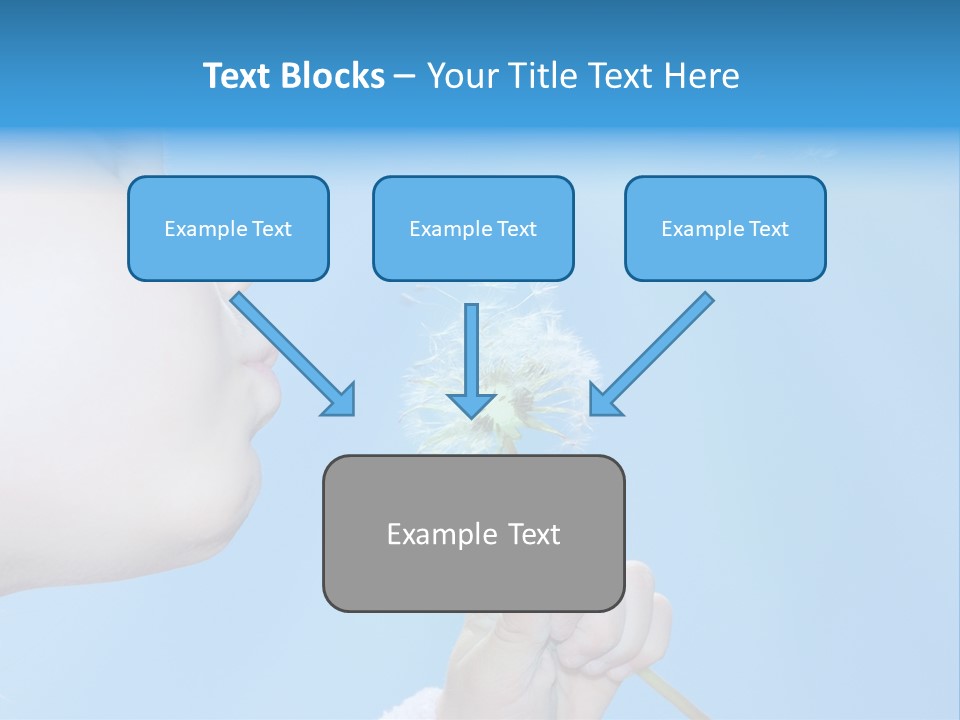 Carefree Spring Sun PowerPoint Template