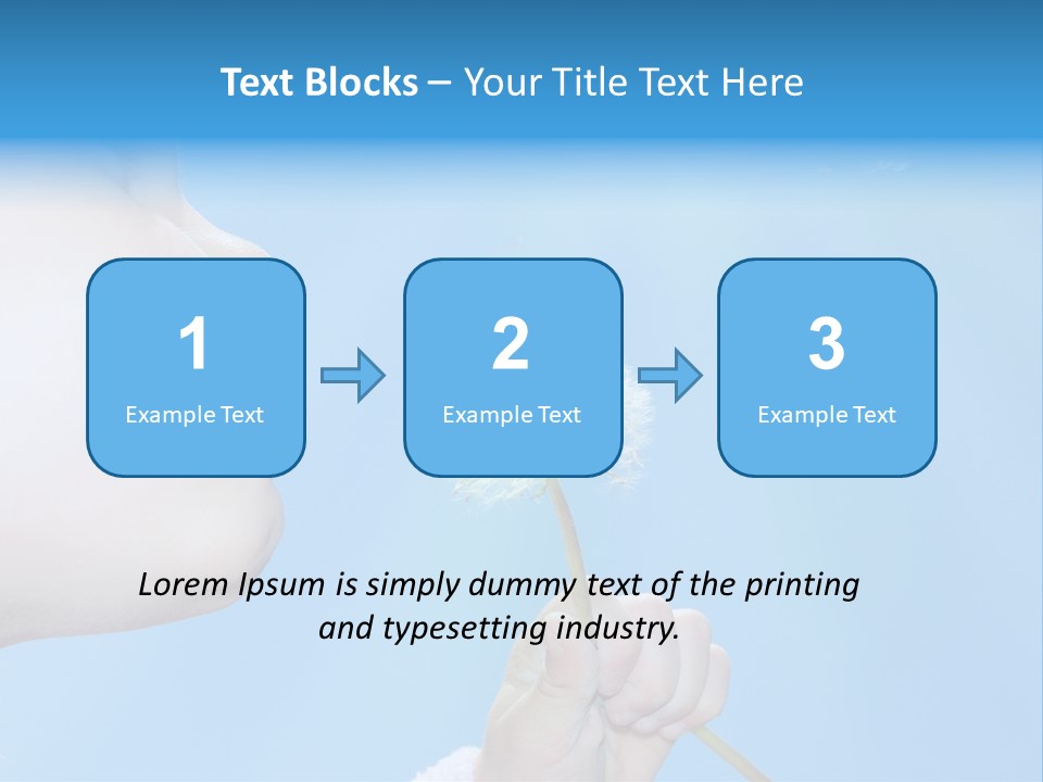 Carefree Spring Sun PowerPoint Template