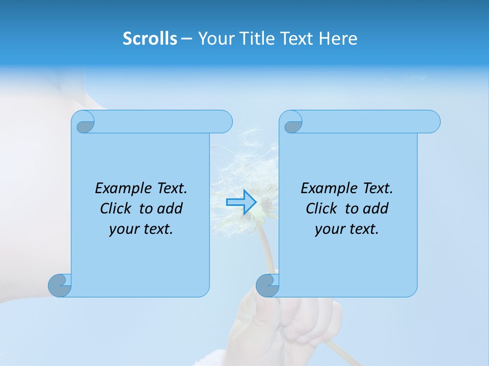 Carefree Spring Sun PowerPoint Template