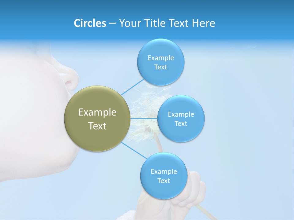 Carefree Spring Sun PowerPoint Template