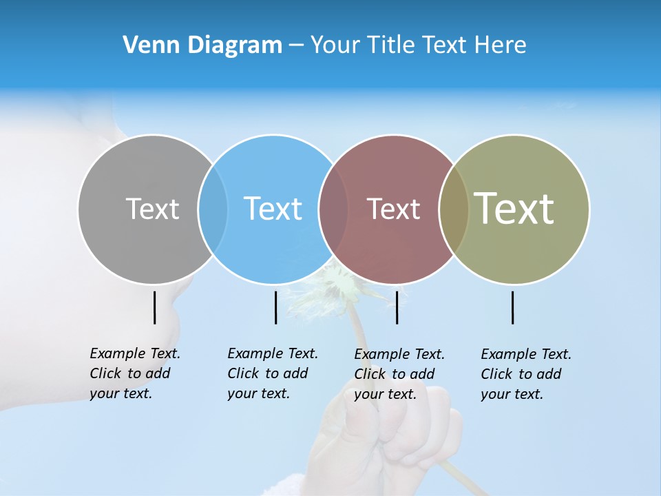 Carefree Spring Sun PowerPoint Template