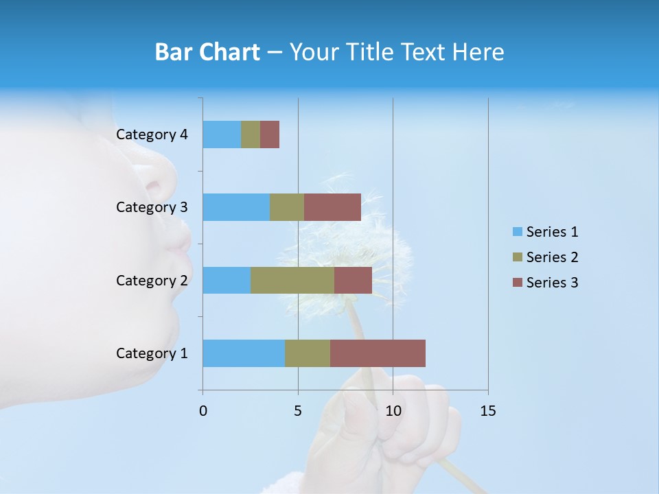 Carefree Spring Sun PowerPoint Template