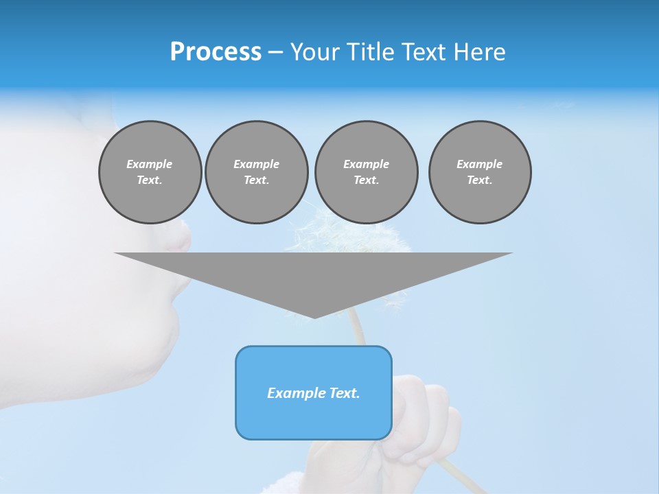 Carefree Spring Sun PowerPoint Template