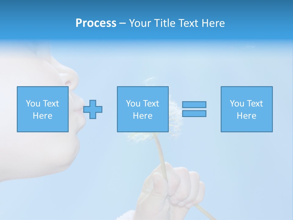 Carefree Spring Sun PowerPoint Template