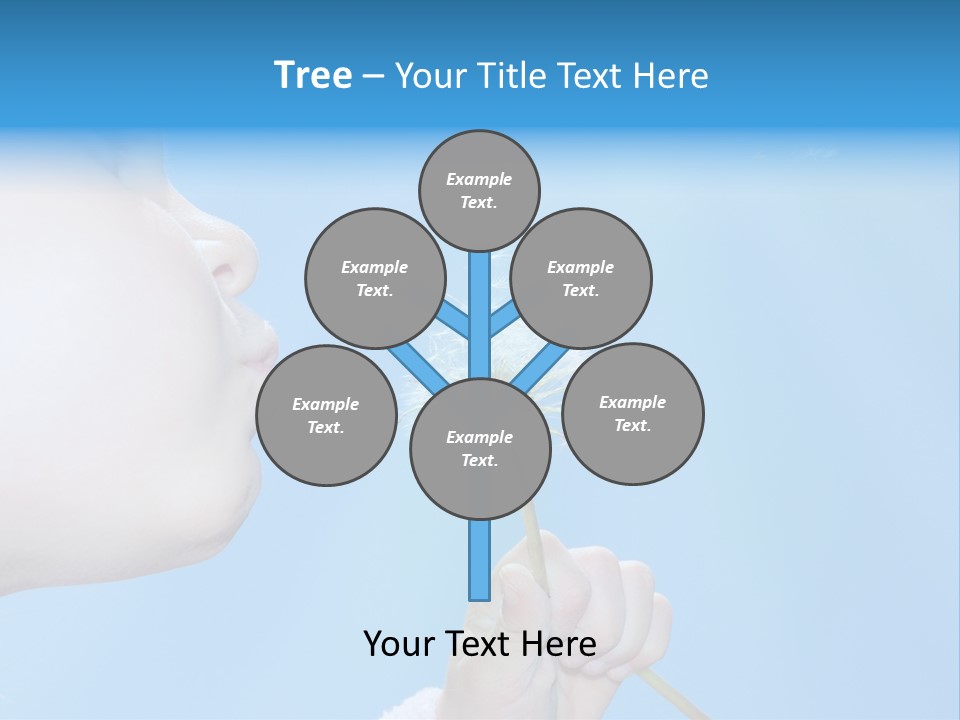 Carefree Spring Sun PowerPoint Template