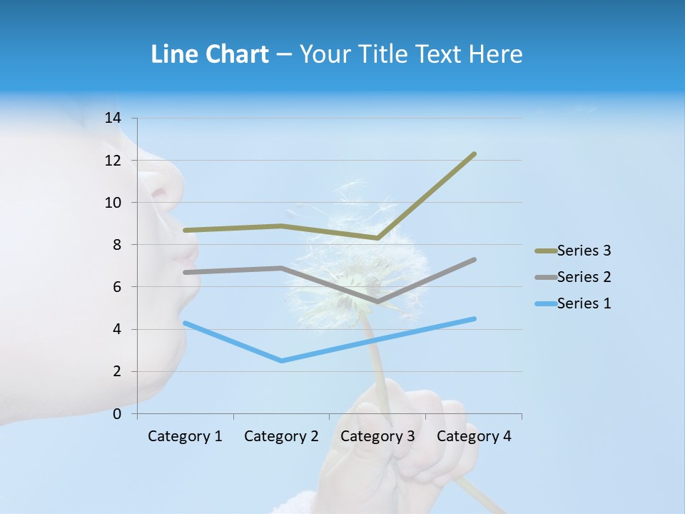 Carefree Spring Sun PowerPoint Template