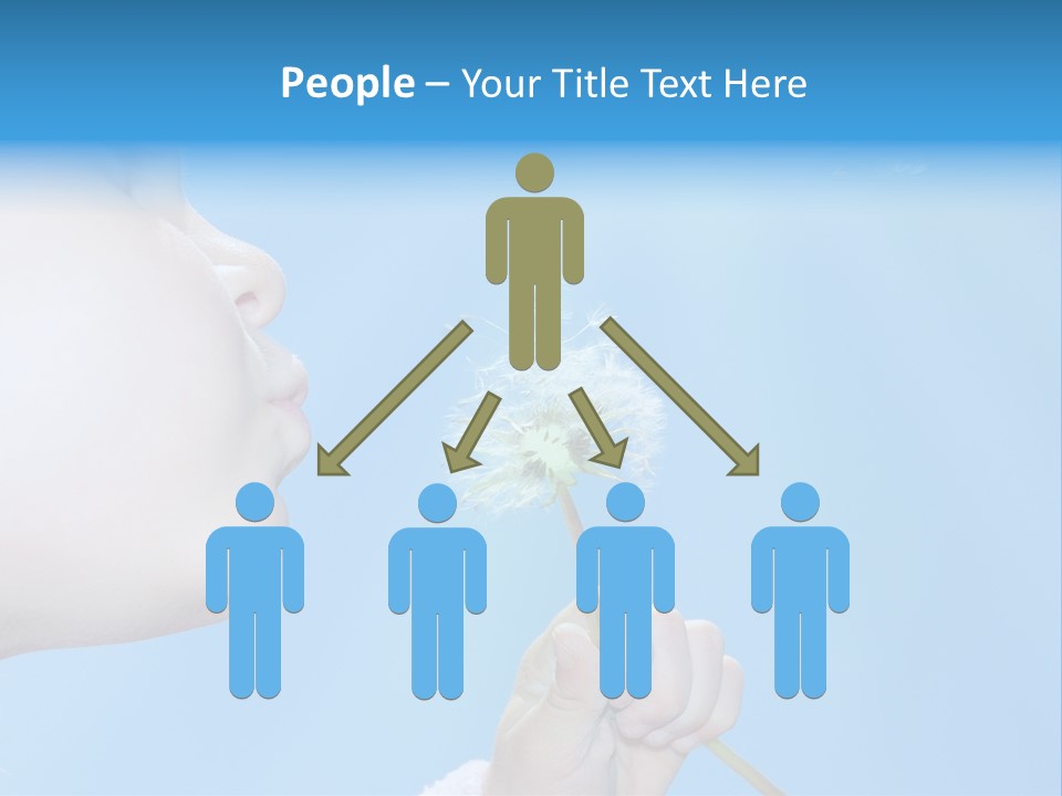 Carefree Spring Sun PowerPoint Template