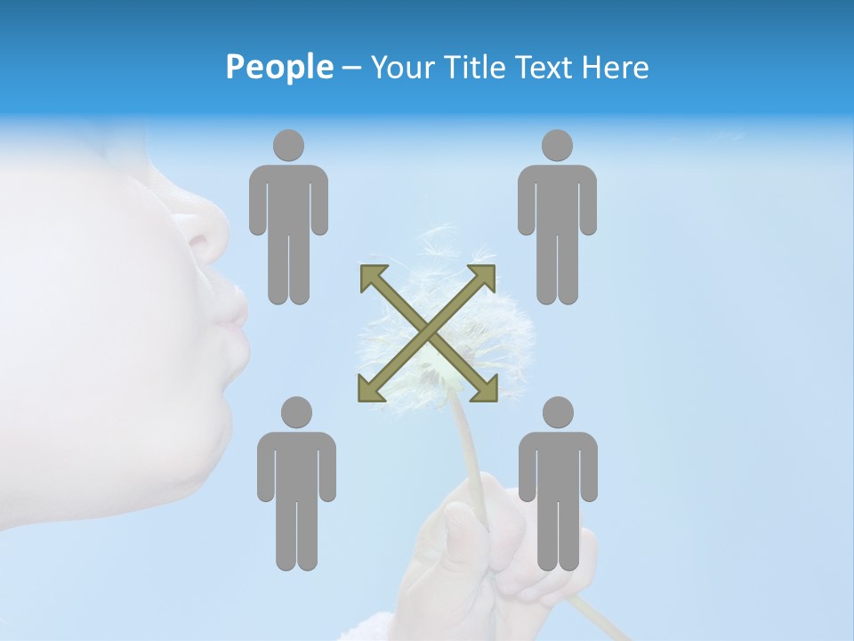 Carefree Spring Sun PowerPoint Template