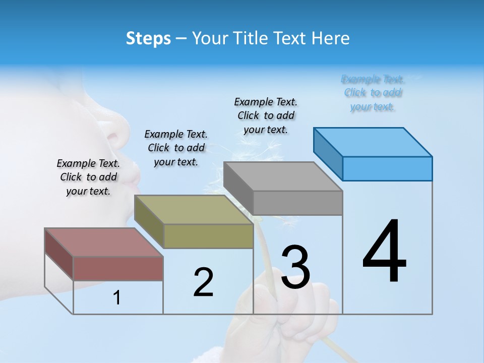 Carefree Spring Sun PowerPoint Template