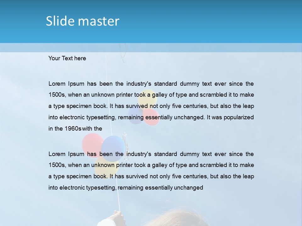 Careless Game Sunlight PowerPoint Template