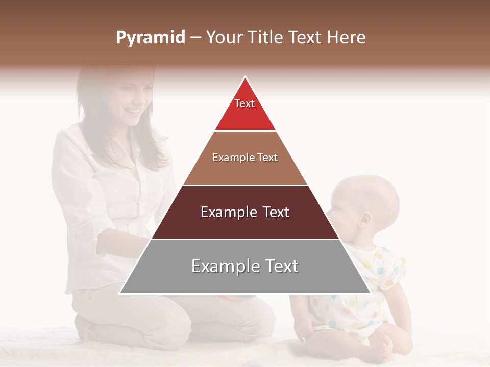 Girl Mama Baby PowerPoint Template