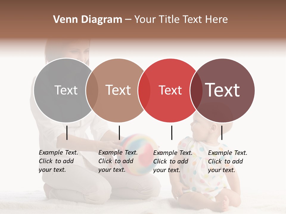 Girl Mama Baby PowerPoint Template