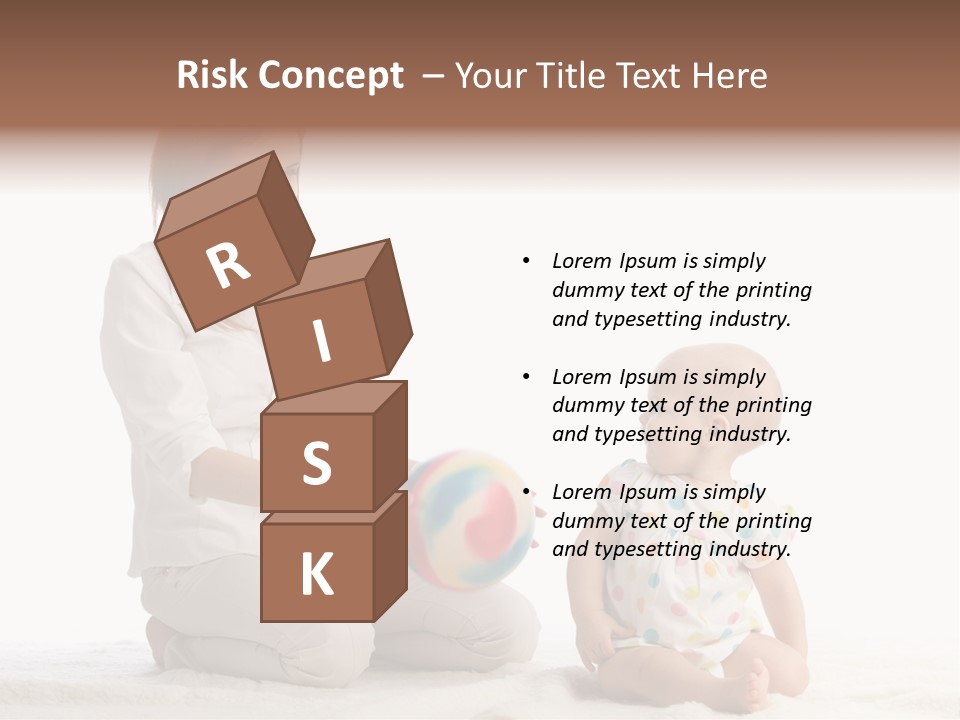 Girl Mama Baby PowerPoint Template