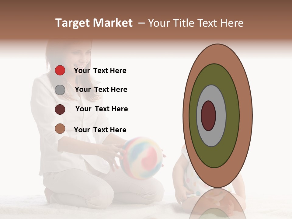 Girl Mama Baby PowerPoint Template