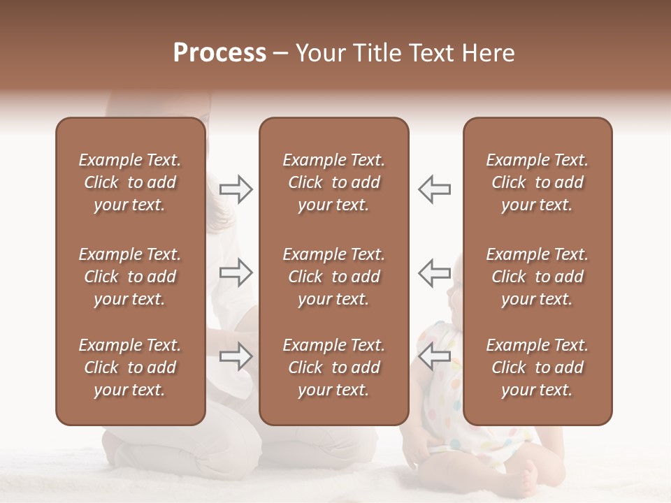 Girl Mama Baby PowerPoint Template