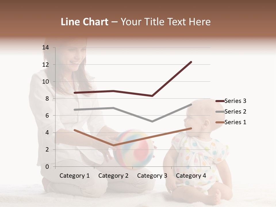 Girl Mama Baby PowerPoint Template