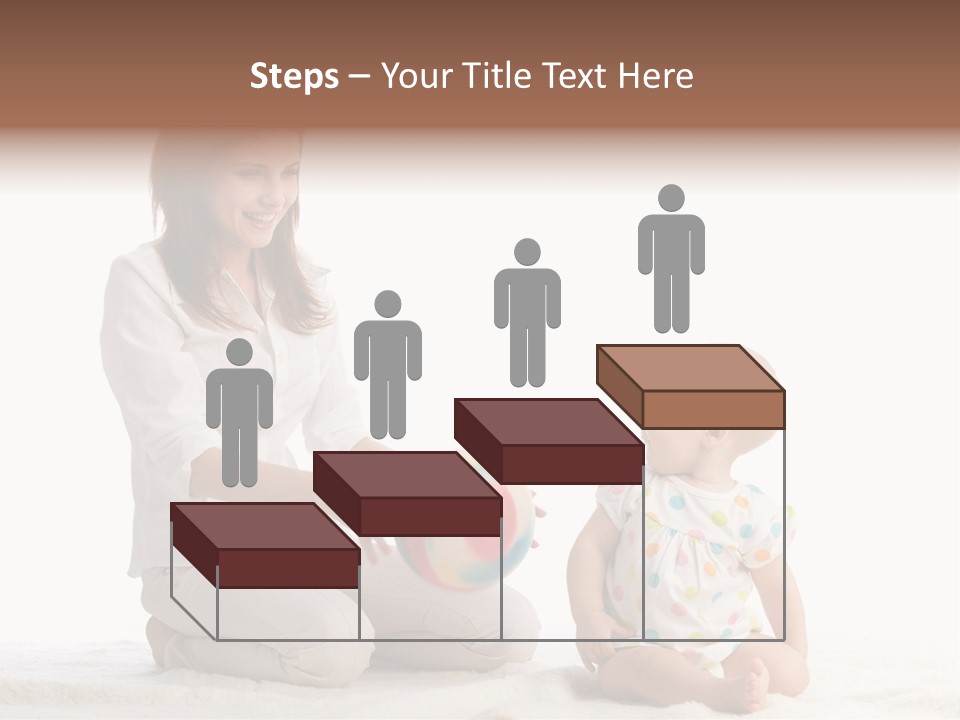 Girl Mama Baby PowerPoint Template