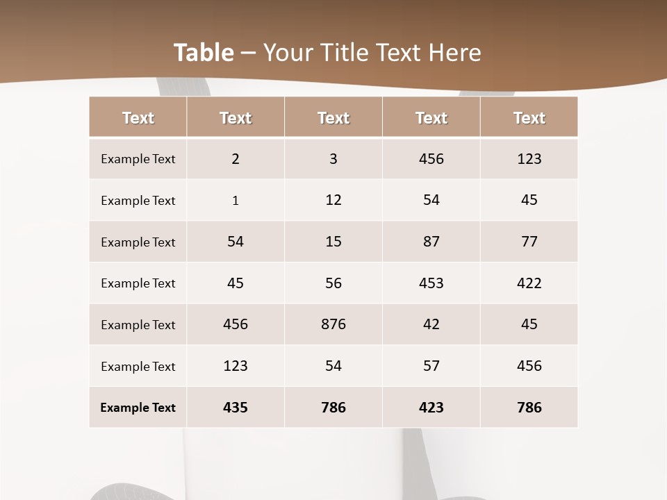 Adult Lotus Businesswoman PowerPoint Template