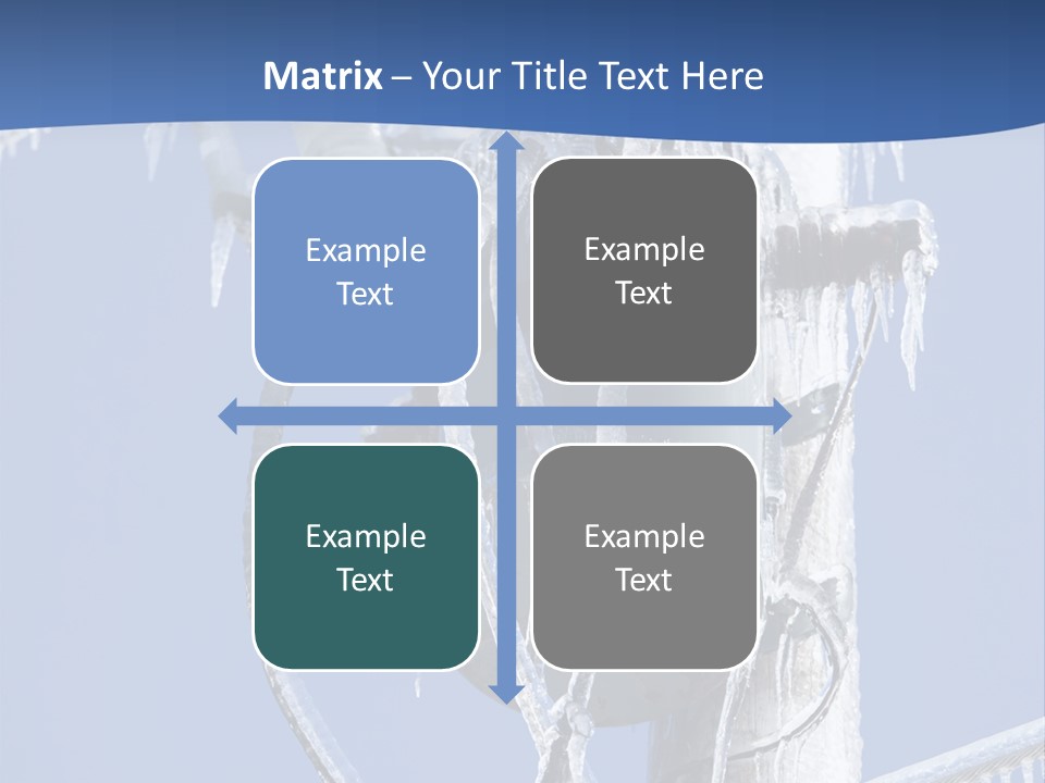 Icicle High Transformer PowerPoint Template