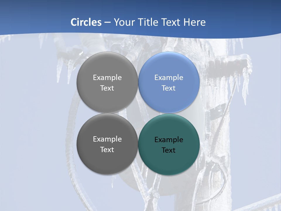 Icicle High Transformer PowerPoint Template