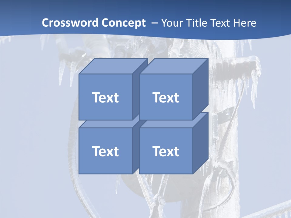 Icicle High Transformer PowerPoint Template