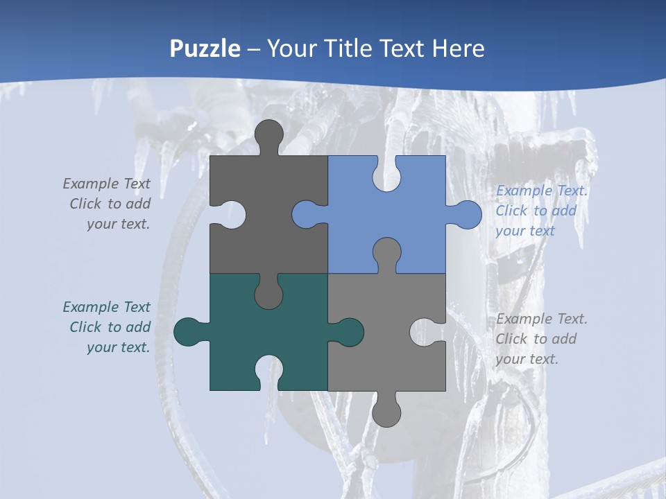 Icicle High Transformer PowerPoint Template