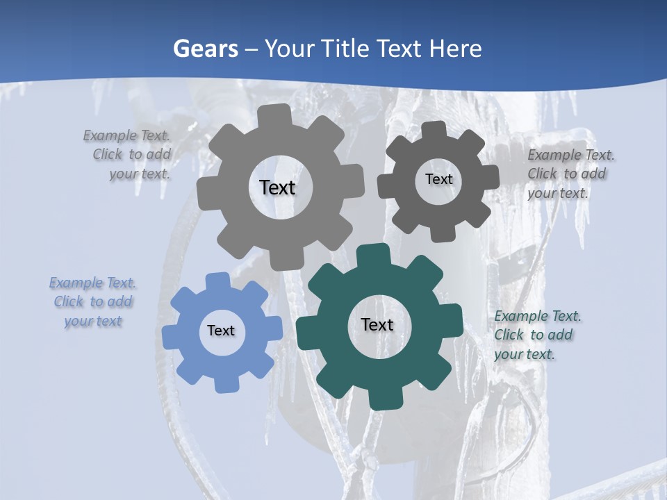 Icicle High Transformer PowerPoint Template