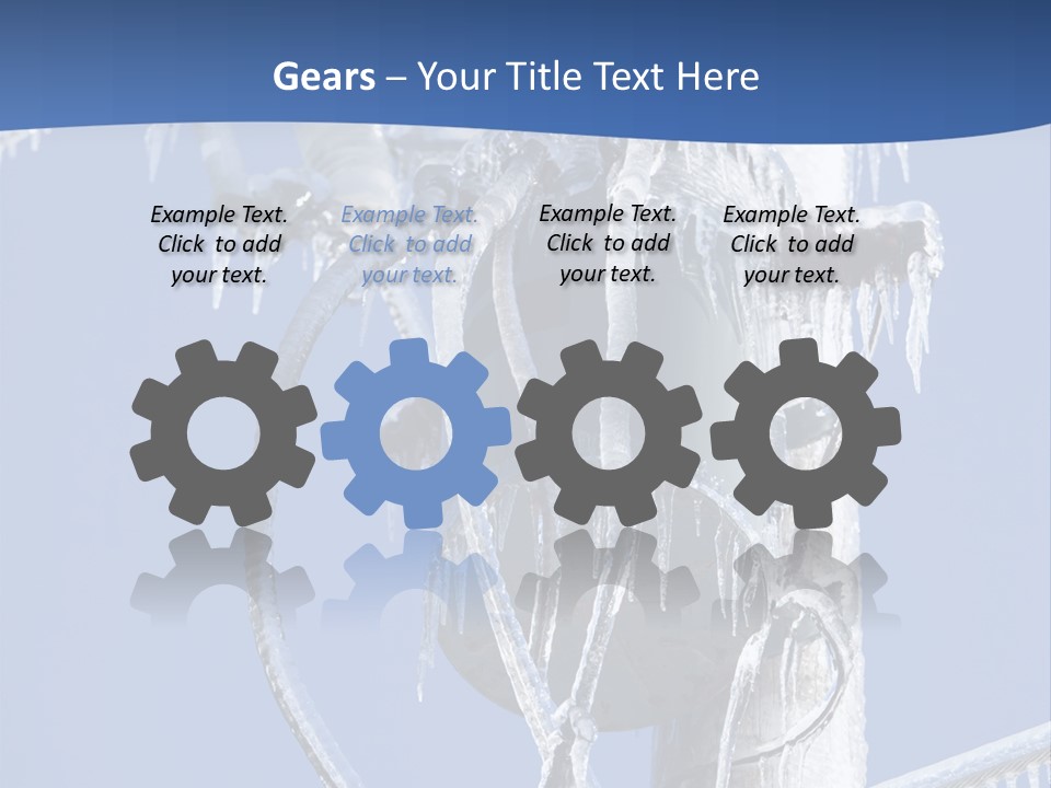 Icicle High Transformer PowerPoint Template