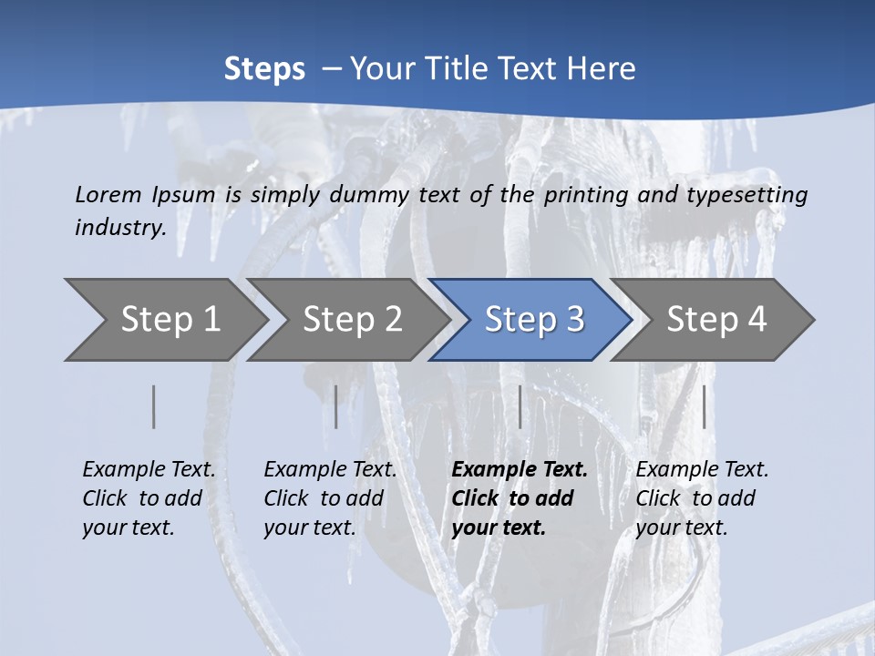 Icicle High Transformer PowerPoint Template