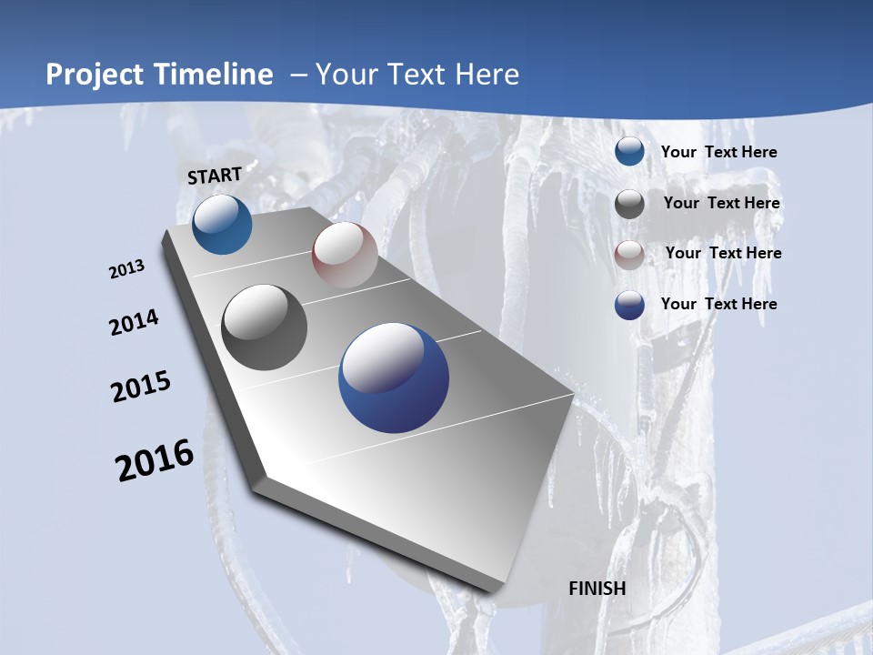Icicle High Transformer PowerPoint Template