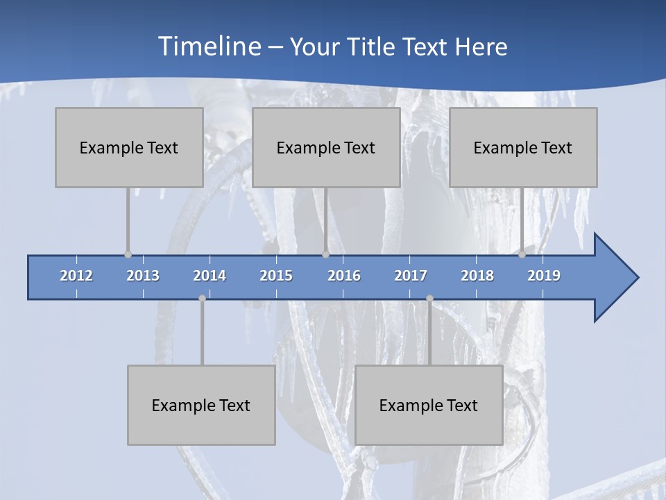 Icicle High Transformer PowerPoint Template