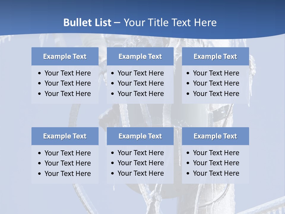 Icicle High Transformer PowerPoint Template