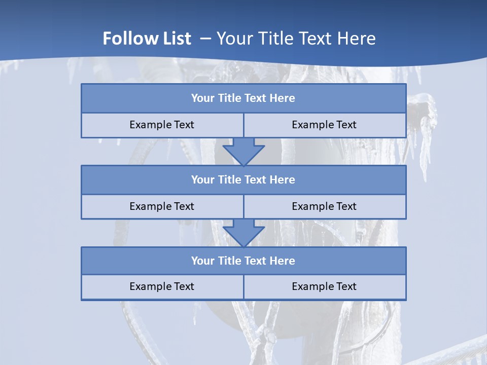 Icicle High Transformer PowerPoint Template