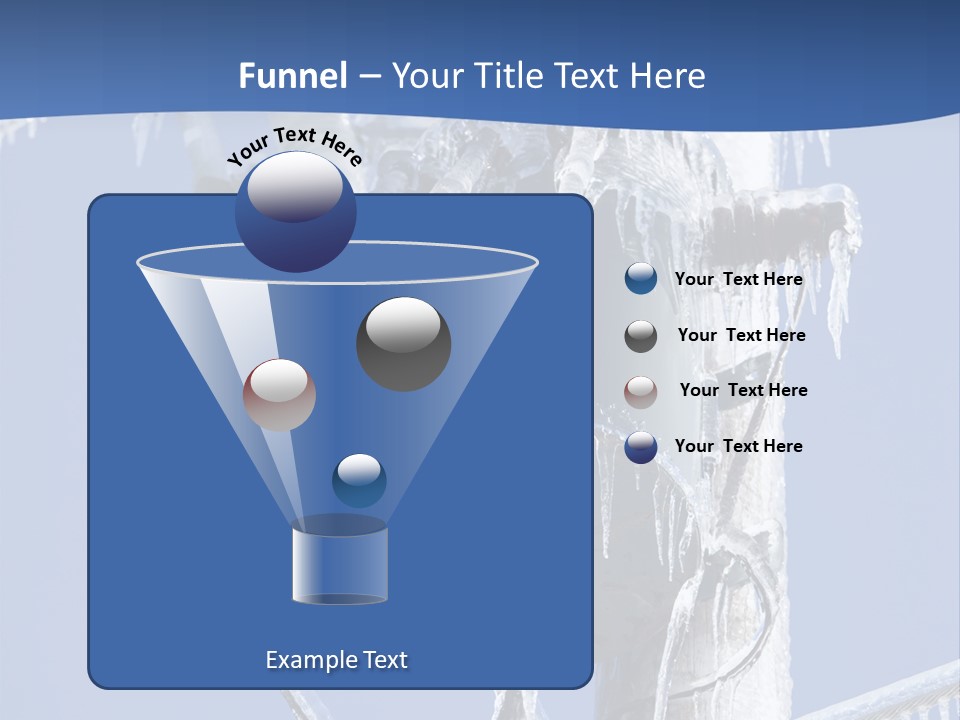 Icicle High Transformer PowerPoint Template