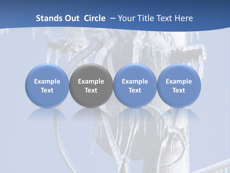 Icicle High Transformer PowerPoint Template